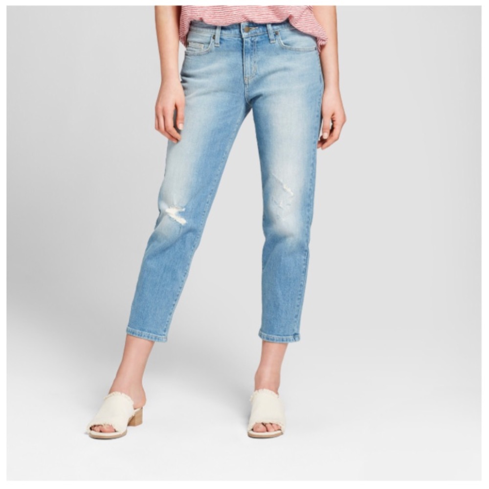 NEW Boyfriend Crop Jeans